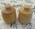 MADERA YERBERA AZUCARERA CON TAPA 8 CM DIAMETRO