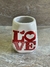 REGALERIA MATE CERAMICA DIAMANTE ENAMORADOS 5.5 CM DIAMETRO - comprar online
