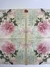 SERVILLETAS DECOUPAGE, FLORES, 33X33 (54)