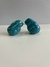 CONEJOS CERAMICA ESMALTADA 45*30MM TURQUESA