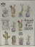 LAMINA SUBLIMACION CAMILA ARTESANIAS, CACTUS Y SUCULENTAS 21X30 (CA 15)