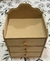 MDF CAJONERA X 3 17X12.5X25