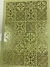 LAMINA DECOUPAGE A4 FONDO LISO DISEÑO CON FOIL