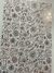 LAMINA DECOUPAGE A4 FONDO LISO DISEÑO CON FOIL