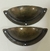MANIJA CUBETA LISA BRONCE VIEJO 8CM, METAL