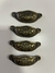 MANIJA CUBETA ANTIQUE FLOR BRONCE VIEJO 8.5, METAL