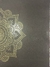 LAMINA DECOUPAGE A4 FONDO LISO DISEÑO CON FOIL