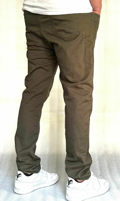 Pantalon London Verde Musgo - comprar online