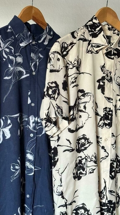 Camisa Maui Blue flowers en internet