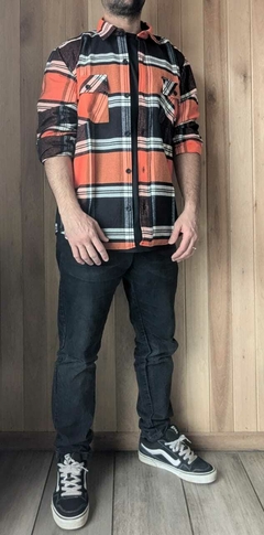 Camisaco Brooklyn Naranja - krab_argentina