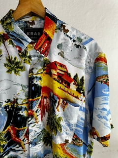 Camisa BALI - Celeste - comprar online