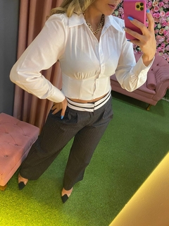 Camisa Cropped Flavia - comprar online