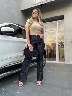 Calça Reta Julya - Amanda Battaglia