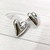 Aros acero corazon, liviano (2 cm) - comprar online