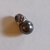 Dije acero Lady Di perla gris (10 mm) en internet