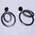 Aros acero colgantes (4,5 cm)