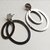 Aros acero colgantes (4,5 cm) - comprar online