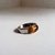 Anillo acero con piedra (consultar disponibilidad talle)