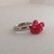 Anillo acero con piedras (consulta talle disponible) - comprar online