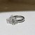 Anillo acero con piedras (consulta talle disponible)