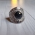 Anillo de acero con piedra negra 19