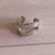 Anillo ondas acero abierto (20) - comprar online