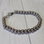 Pulsera Acero Bolitas 6 Mm 19 A 21 Cm