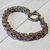 Pulsera Acero Choclo Con Cierre Marinero 8 Mm 18 Cm