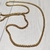 Cadena Acero Dorada Rolo Cuadrada 2,5Mm 45 Cm