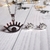 Conjunto acero con dije ojo 2 cm y aros 8 mm (45 cm) - comprar online