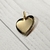 Dije acero dorado 2 cm - comprar online
