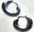 Argollas acero chatas