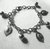 Pulsera acero con dijes