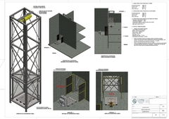 Projeto Detalhado de Elevador de Carga (Cap. 400kg) - Completo