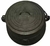 6 Lts. Cast Iron Pot with 3 Legs and Lid and Handle - Argentinian Product - comprar online