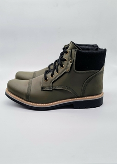Borcego Verdoso Musgo, con Costura Italiana 1652/499 en internet