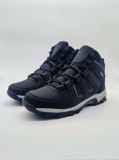 Treking Stone negro con detalles en gris