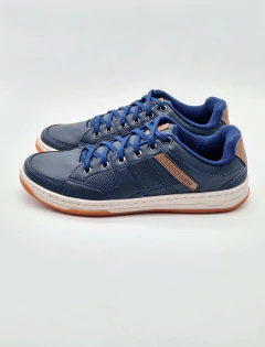 Zapatilla Urbana Azules Acordonada y cocidas 587/287 - Calzados Chuekos