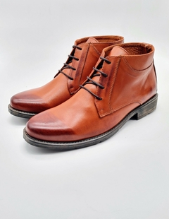 Botita de Cuero Acordonada 1501/16 - comprar online