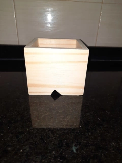 Maceta Nordica Pino 12X12