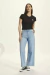 WIDE LIGHT BLUE DEMIN (12147312)