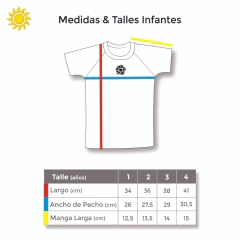 Remera UV Infantes en internet