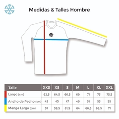 Camiseta Térmica Hombre Color Blanco - comprar online