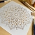 Stencil CupaHome "Linea Flex" 30x30 | art4562 - comprar online