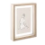 Porta-Retrato em MDF Marfim 15X20 com Suporte Parede Mart