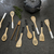 Colher em Bambu com Cabo Preto Utensílio Yoi Cozinha - comprar online