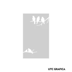 Esmerilado - Pajaros - comprar online