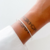 Bracelete liso aro redondo