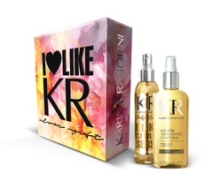 Duo KR FLOWER AMARILLA (BodySplash/Locion hidratante Almendra ) - comprar online