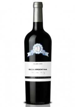 Vino raza argentina malbec